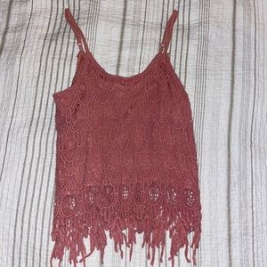 Lace/Boho Tank Top